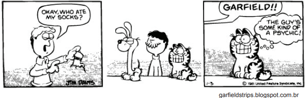 Quadrinhos Garfield Em Ingles